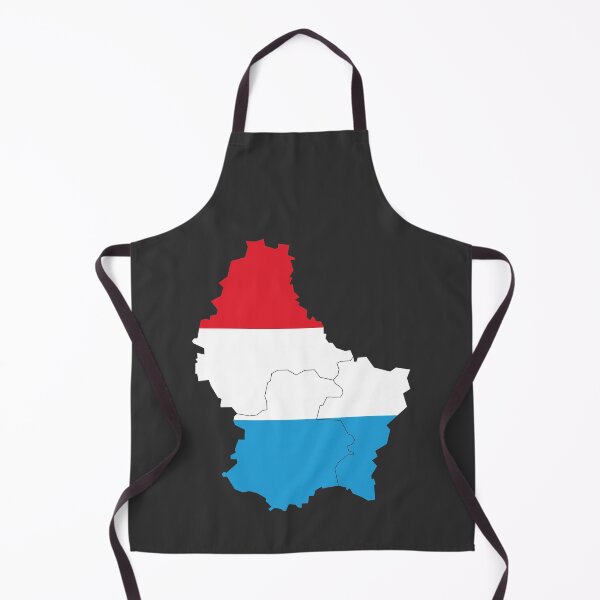 Item preview, Luxembourg Flag Map with regions designed and sold by Alo.
