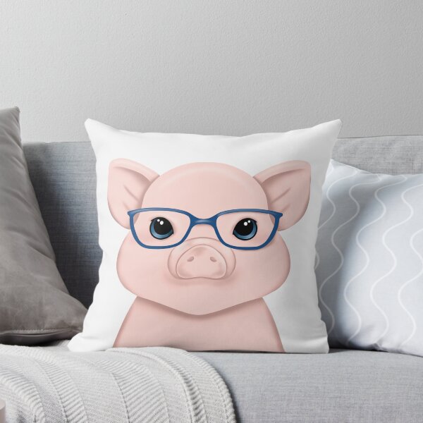 Item preview, Bespectacled pig designed and sold by SecretRoom.