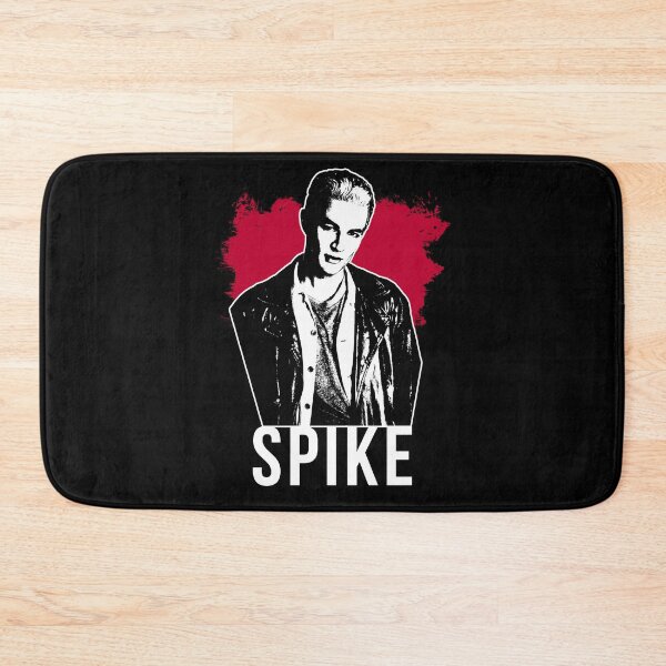 Item preview, Spike the Vampire - Red with White Text (BtVS) designed and sold by Vixetches.
