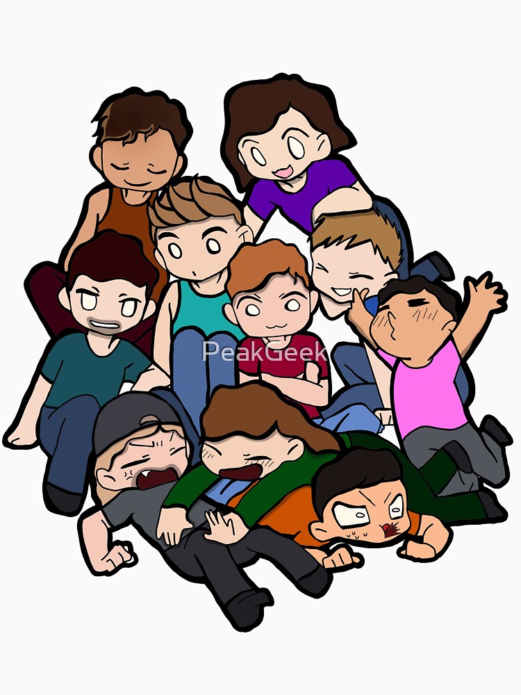 "Twitch Family" Tshirt by PeakGeek Redbubble