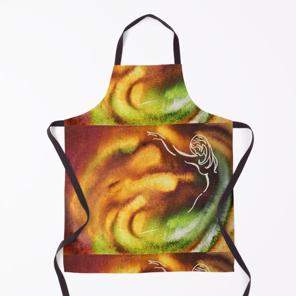 Item preview, Flamenco Dance Of Autumn Watercolor Abstract designed and sold by Irina Sztukowski.