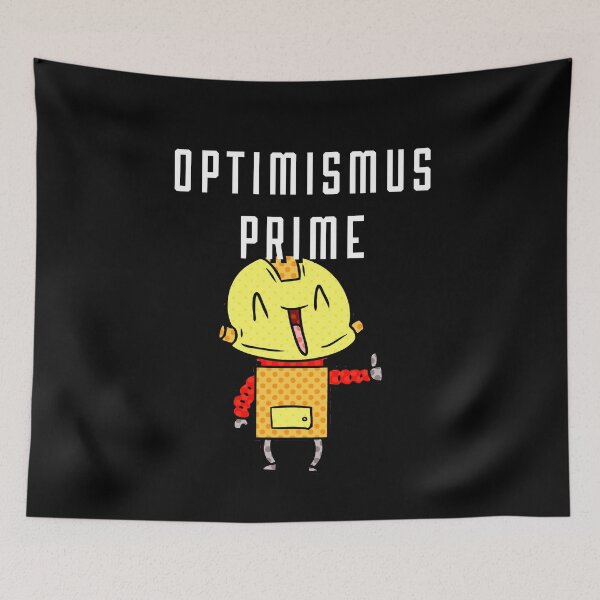 Item preview, Optimismus Prime T-Shirt Boom Stock Market Robot designed and sold by Two Left Hands Design.