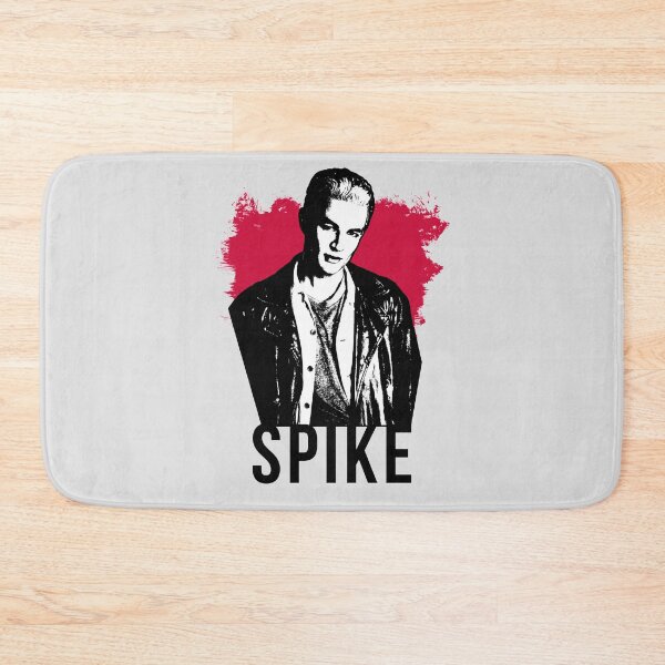 Item preview, Spike the Vampire - Red with Black Text (BtVS) designed and sold by Vixetches.