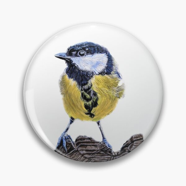 Item preview, Great Tit  garden bird designed and sold by IslesArt.