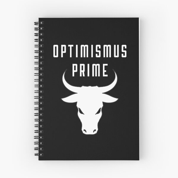 Item preview, Optimismus Prime T-Shirt Boom Stock Market Robot designed and sold by Two Left Hands Design.