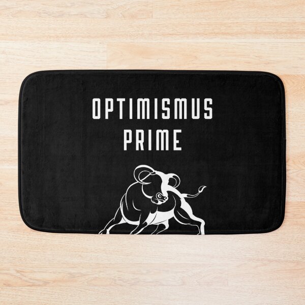 Item preview, Optimismus Prime T-Shirt Boom Stock Market Robot designed and sold by Two Left Hands Design.