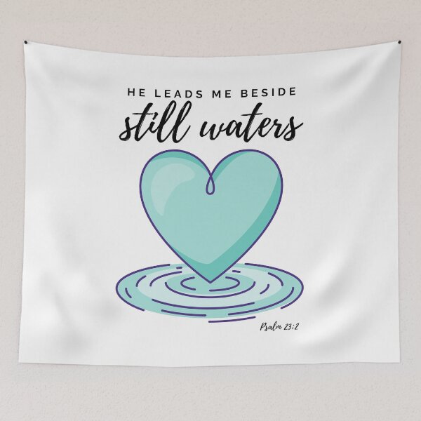Item preview, Psalm 23:2 Still Waters designed and sold by VerseTastic.