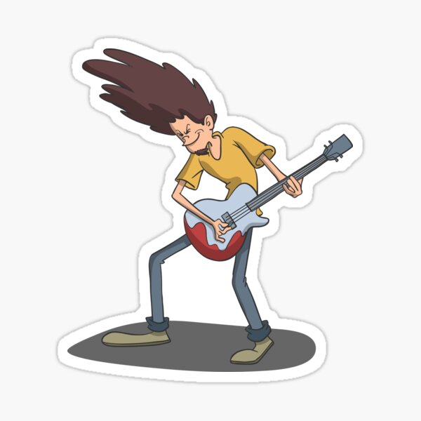 Artikel-Vorschau von Gitarrist Rockgitarre, designt und verkauft von Monkey Ful.