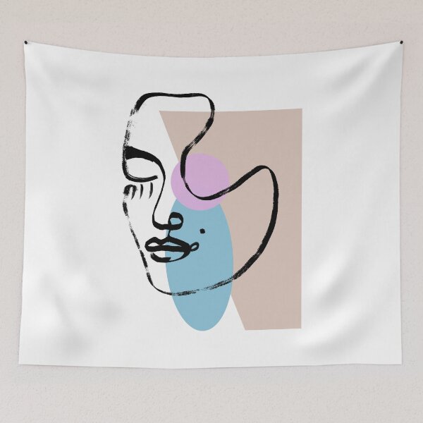 Item preview, Woman Facial art designed and sold by AznavourByKarin.
