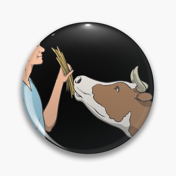 Item preview, Farmer feeds cow designed and sold by Monkey Ful.