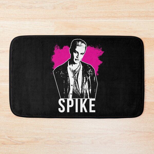 Item preview, Spike the Vampire - Hot Pink with White Text (BtVS) designed and sold by Vixetches.