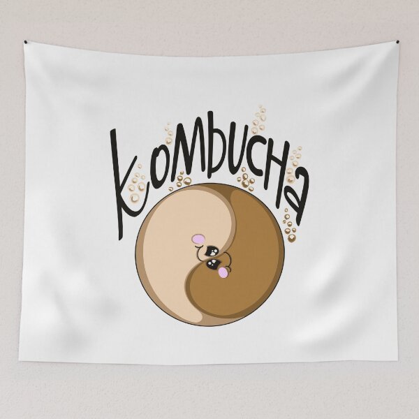 Item preview, Yin yang Kombucha designed and sold by lovingkakeart.