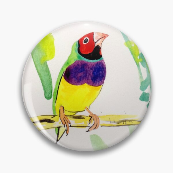 Item preview, Gouldian Finch designed and sold by TASHHOFER.