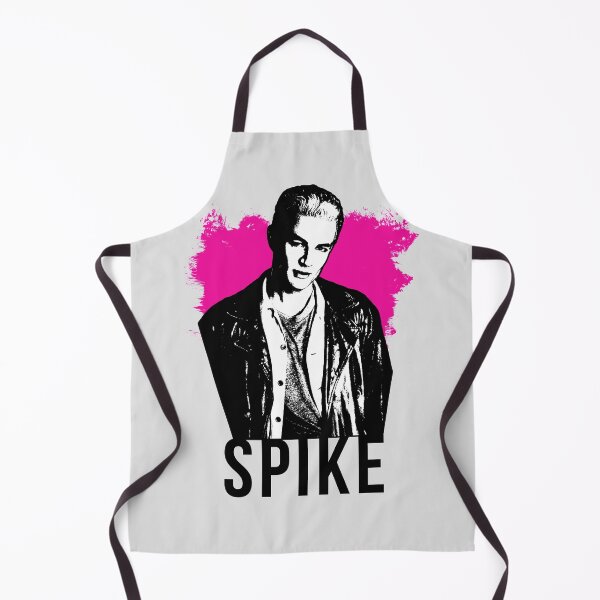 Item preview, Spike the Vampire - Hot Pink with Black Text (BtVS) designed and sold by Vixetches.