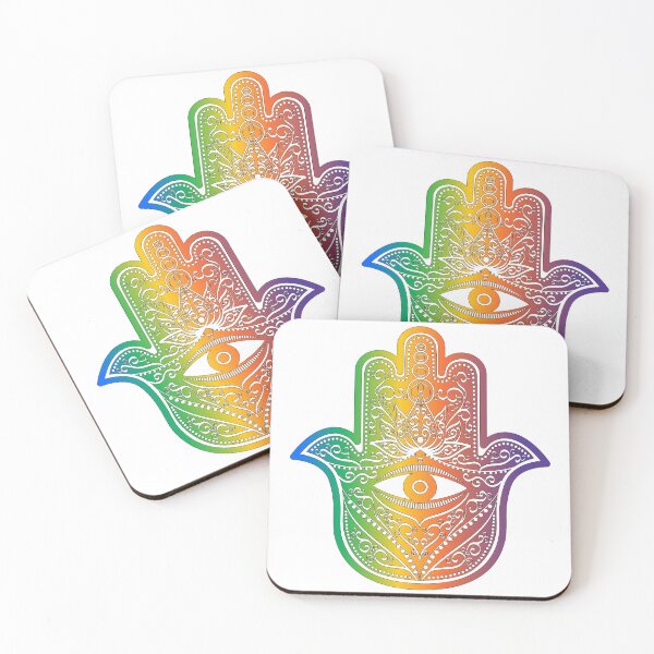 Artikelvorschau, Regenbogen Hamsa Hand entworfen und verkauft von SeedofAscension.