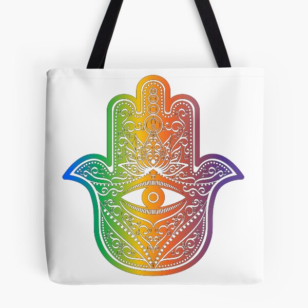 Artikelvorschau, Regenbogen Hamsa Hand entworfen und verkauft von SeedofAscension.