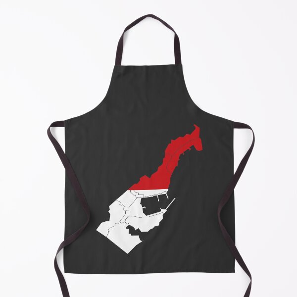 Item preview, Monaco Flag Map with regions designed and sold by Alo.