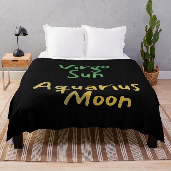 Item preview, Virgo Sun Aquarius Moon Text designed and sold by leomooncreates.