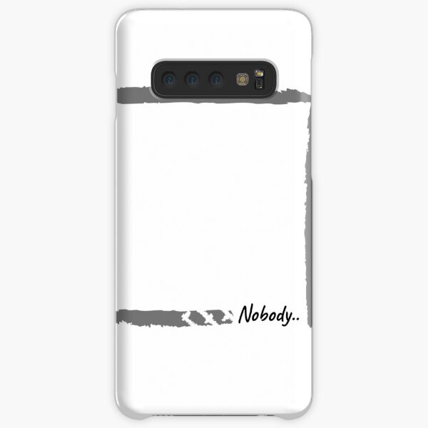 Lonley . Nobody Samsung Galaxy Snap Case