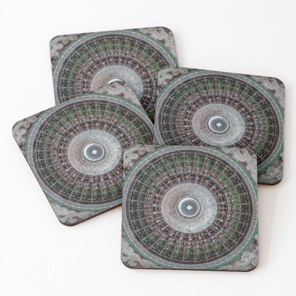 Item preview, Old round aesthetic mosaic  - architecture  designed and sold by Clickforyous.