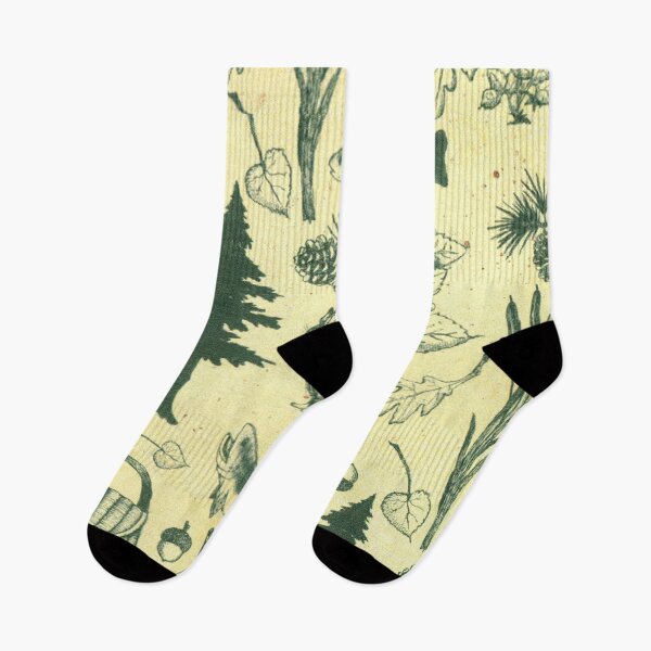 Item preview, Camping and Fishing Pattern - Forest Nature Survival designed and sold by elevens.