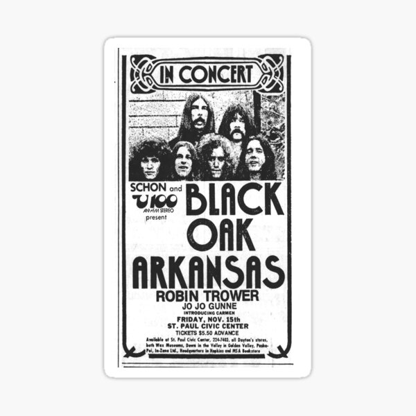 Item preview, Black Oak Arkansas Concert Poster - St. Paul MN designed and sold by DeepEastTexas.