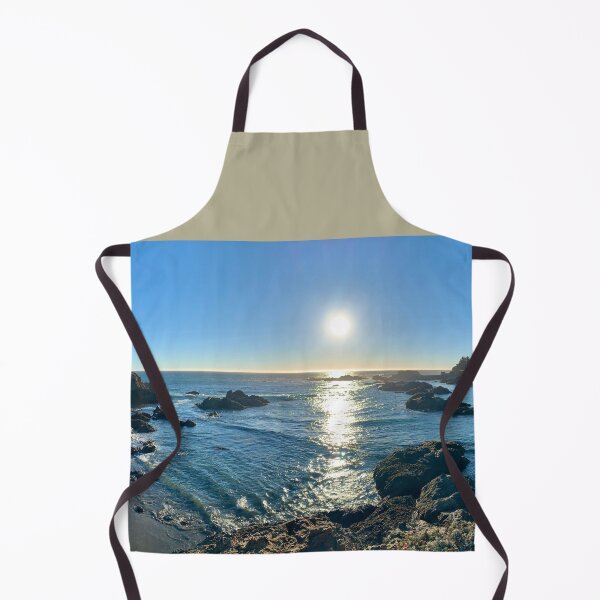 Item preview, Blue Pacific Ocean Seashore Sunlight Natural Art designed and sold by Punchzip.