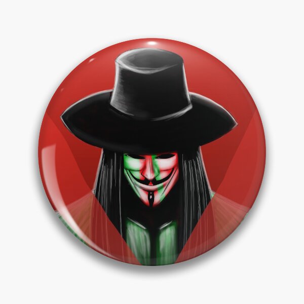 Artikelvorschau, v für die anonyme Vendetta-Maske entworfen und verkauft von jorgelebeau.