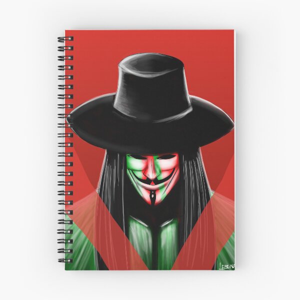 Artikelvorschau, v für die anonyme Vendetta-Maske entworfen und verkauft von jorgelebeau.