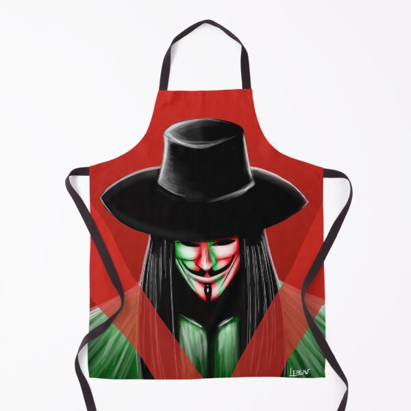 Artikelvorschau, v für die anonyme Vendetta-Maske entworfen und verkauft von jorgelebeau.