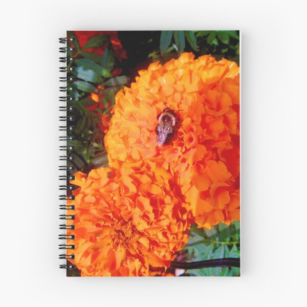 Item preview, Marigolds with bees designed and sold by Shulie1.