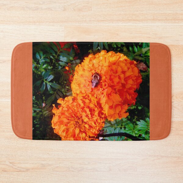 Item preview, Marigolds with bees designed and sold by Shulie1.