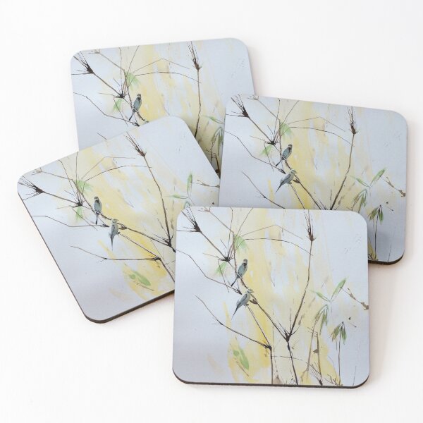 Item preview, Finches in Bamboo designed and sold by TASHHOFER.