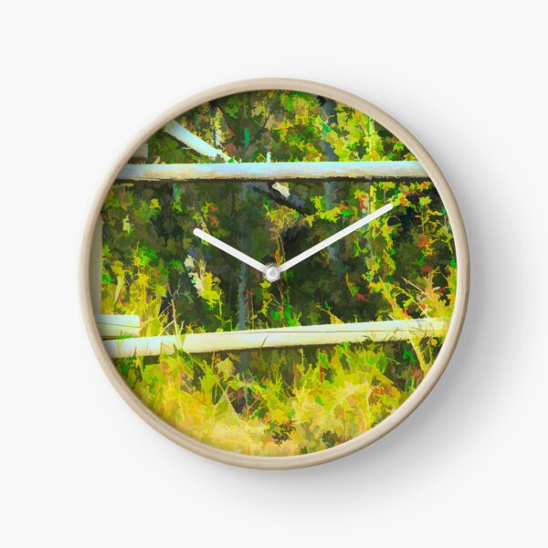 Item preview, Fenceline in the foothills illustration designed and sold by CanadianWild418.
