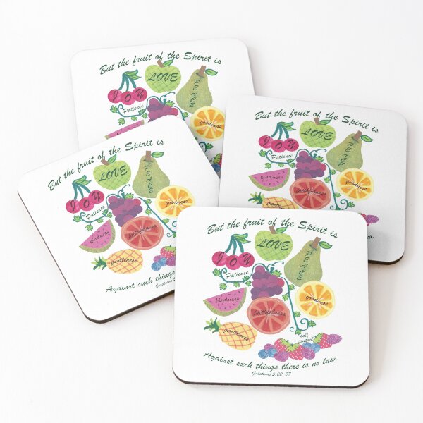 Item preview, Fruits of the Spirit - Bible Verse Design designed and sold by MadeByMenough.