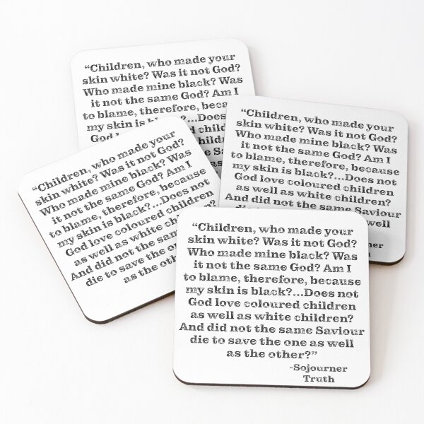 Item preview, Sojourner Truth on God and skin color designed and sold by Yviemakes.