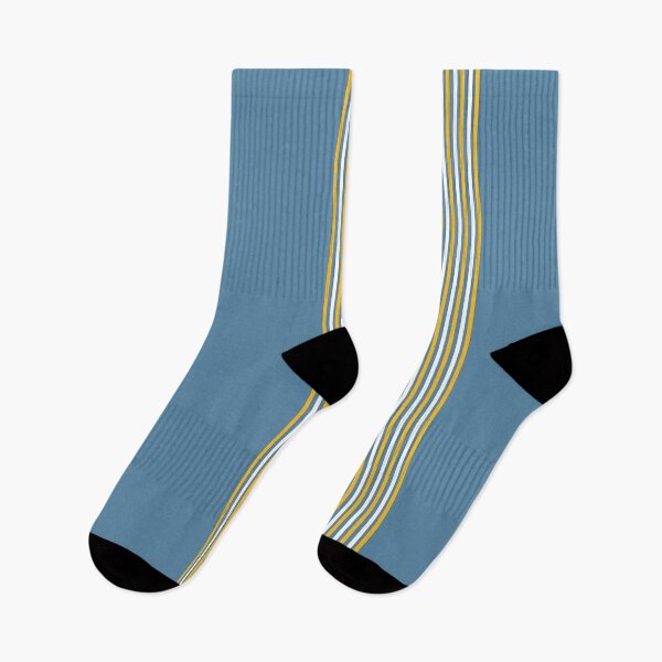 Item preview, Mustard and jean blue lines designed and sold by adiosmillet.