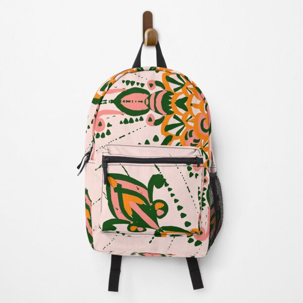 Item preview, Pastel orange and green mandala designed and sold by Urvashi Patel.