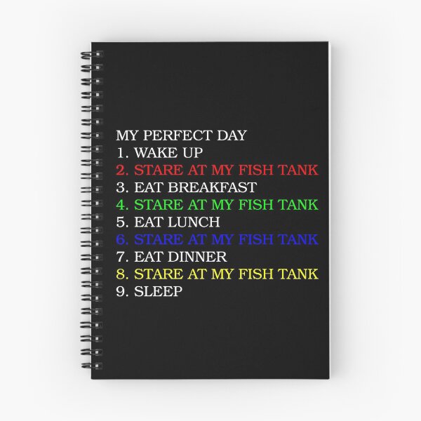 Item preview, My Perfect Fish Tank Day designed and sold by LadySaltwater.