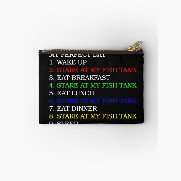 Item preview, My Perfect Fish Tank Day designed and sold by LadySaltwater.