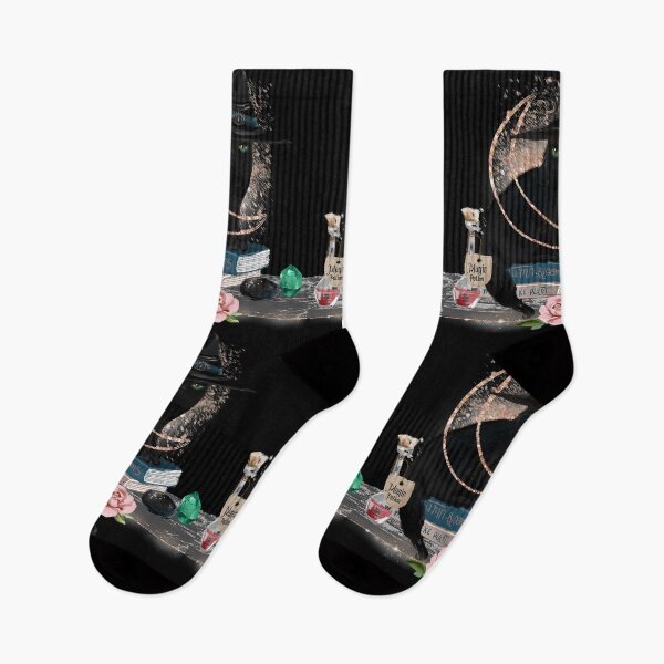 Item preview, Beautiful Black Cat in the Witches Kitchen  designed and sold by InkItStudio.