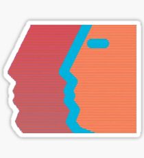 Com Truise, The Decay album cover. Sticker