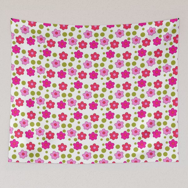 Item preview, vintage flower print designed and sold by prettyuglyangel.