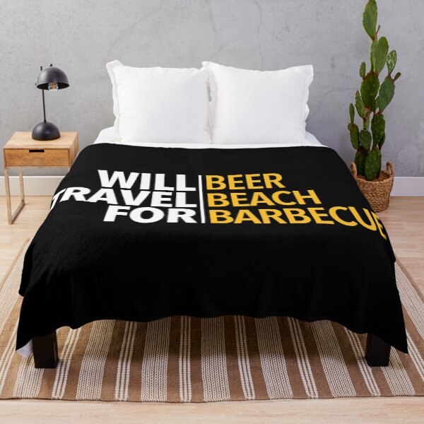 Item preview, Will Travel For Beer Beach Barbecue Collection designed and sold by tw2us.