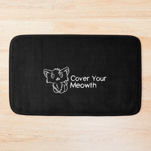 Item preview, Cover Your Meowth, Cat Lover Gift, Meowth Face Mask designed and sold by Mostik Vipo.
