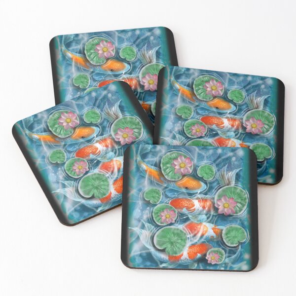 Item preview, Japanese Koi Fish Kohaku Japan Carp Pond designed and sold by SqualeForce.