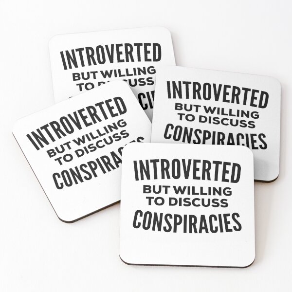 Item preview, Conspiracy Theorist Introvert designed and sold by HalpinDesign.