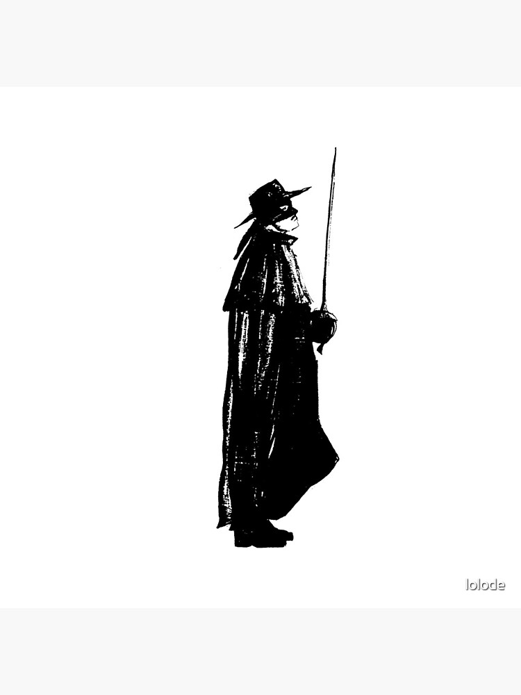 Zorro on guard by lolode
