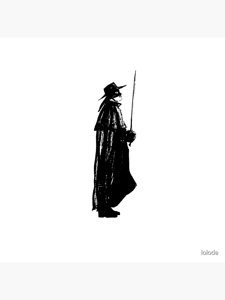 Zorro on guard by lolode