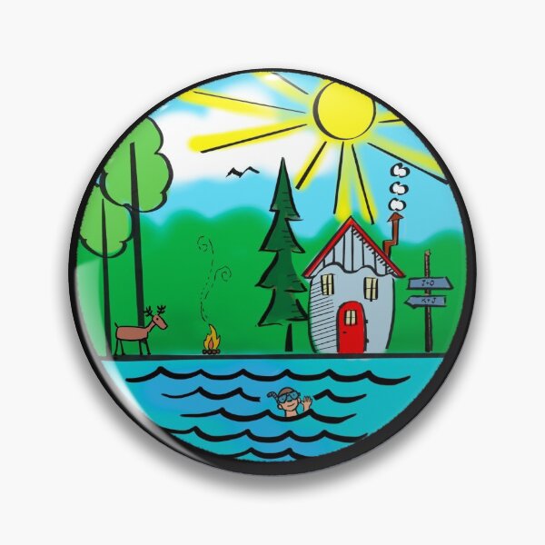 Item preview, Meet me at the lake designed and sold by BehindBoe.